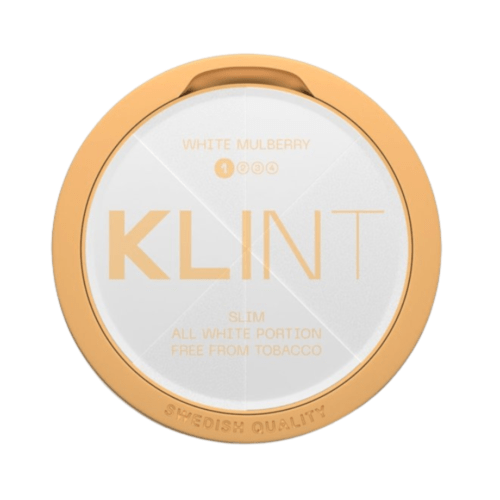 KLINT White Mulberry Nicotine Pouches – nicotine pouches snus Casablanca Maroc