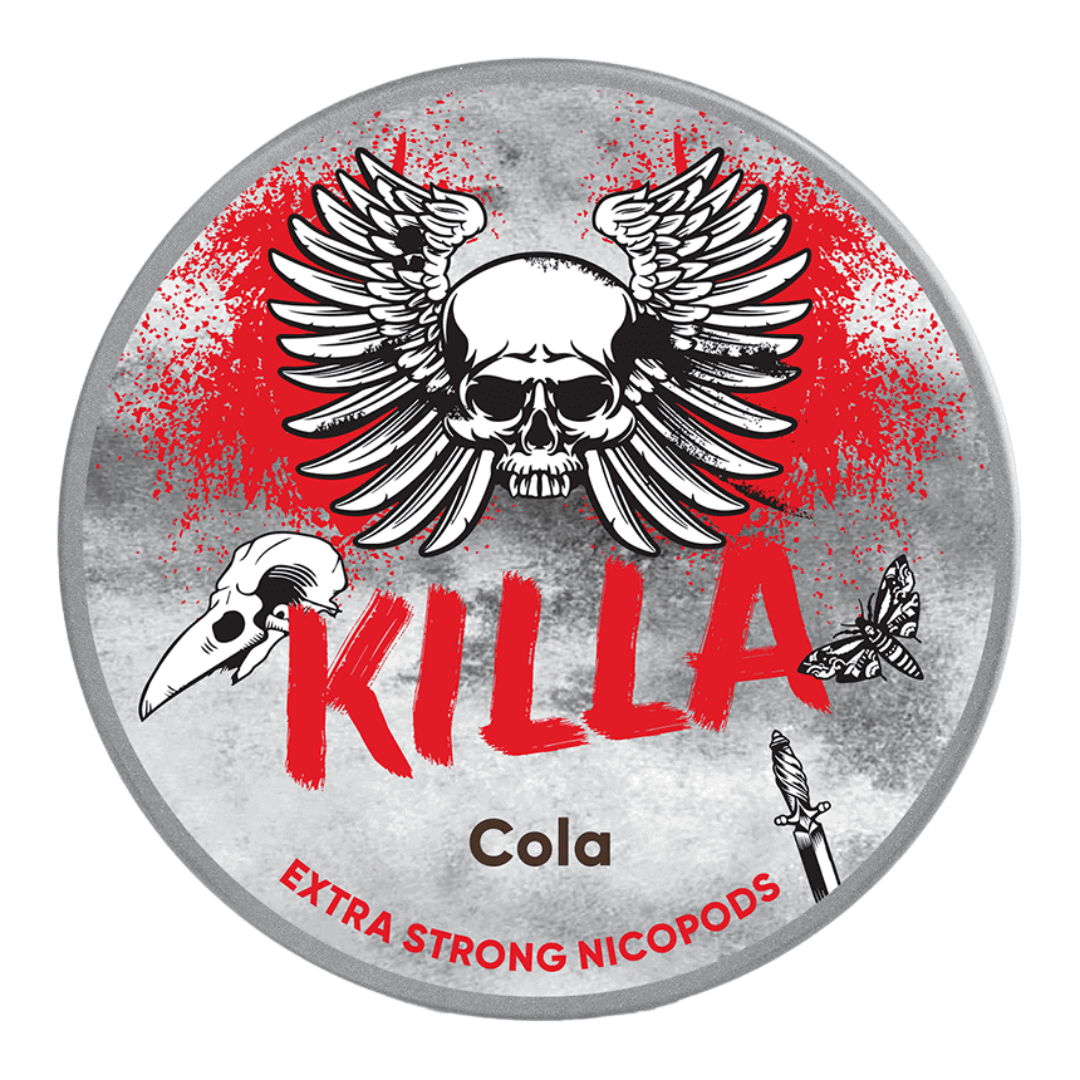 KILLA Cola Nicotine Pouches(1) KILLA Cola Nicotine Pouches(1) – nicotine pouches snus Casablanca Maroc