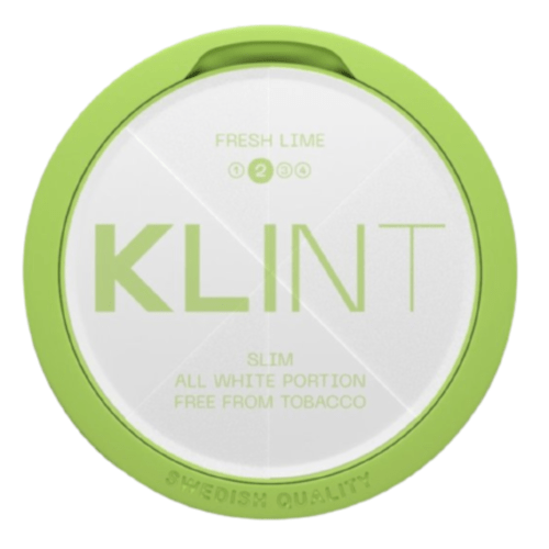 KLINT Fresh Lime Nicotine Pouches – nicotine pouches snus Casablanca Maroc