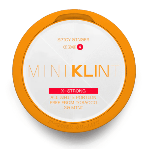 KLINT Mini Spicy Ginger Nicotine Pouches – nicotine pouches snus Casablanca Maroc