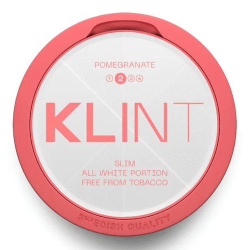 KLINT Pomegranate Nicotine Pouches – nicotine pouches snus Casablanca Maroc