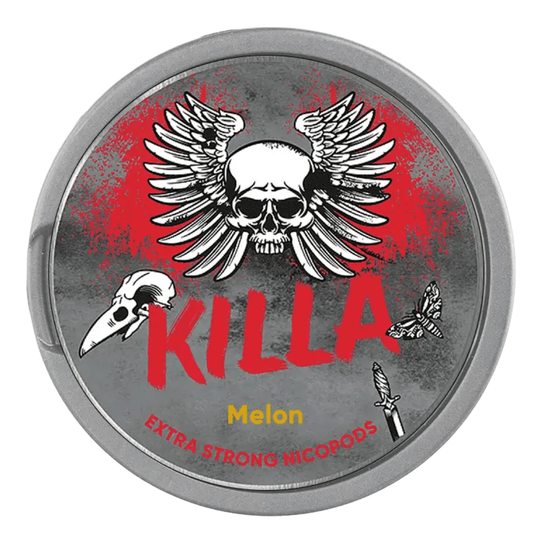 KILLA Melon Extra Strong Nicotine Pouches KILLA Melon Extra Strong Nicotine Pouches – nicotine pouches snus Casablanca Maroc