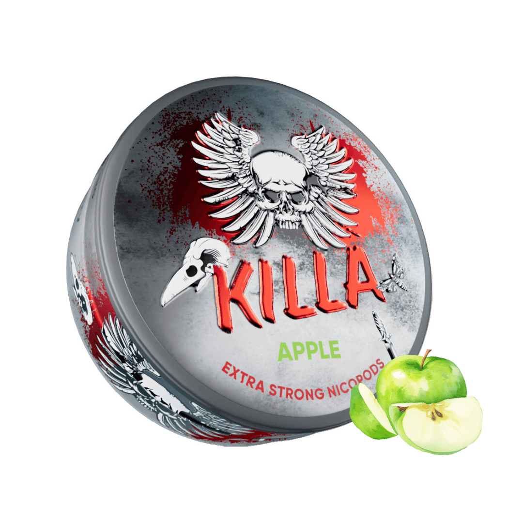 KILLA Apple Extra Strong Nicotine Pouches KILLA Apple Extra Strong Nicotine Pouches – nicotine pouches snus Casablanca Maroc