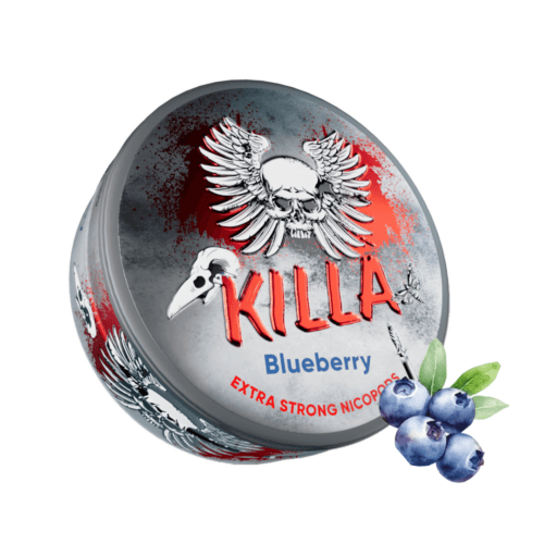 KILLA Blueberry Nicotine Pouches – nicotine pouches snus Casablanca Maroc