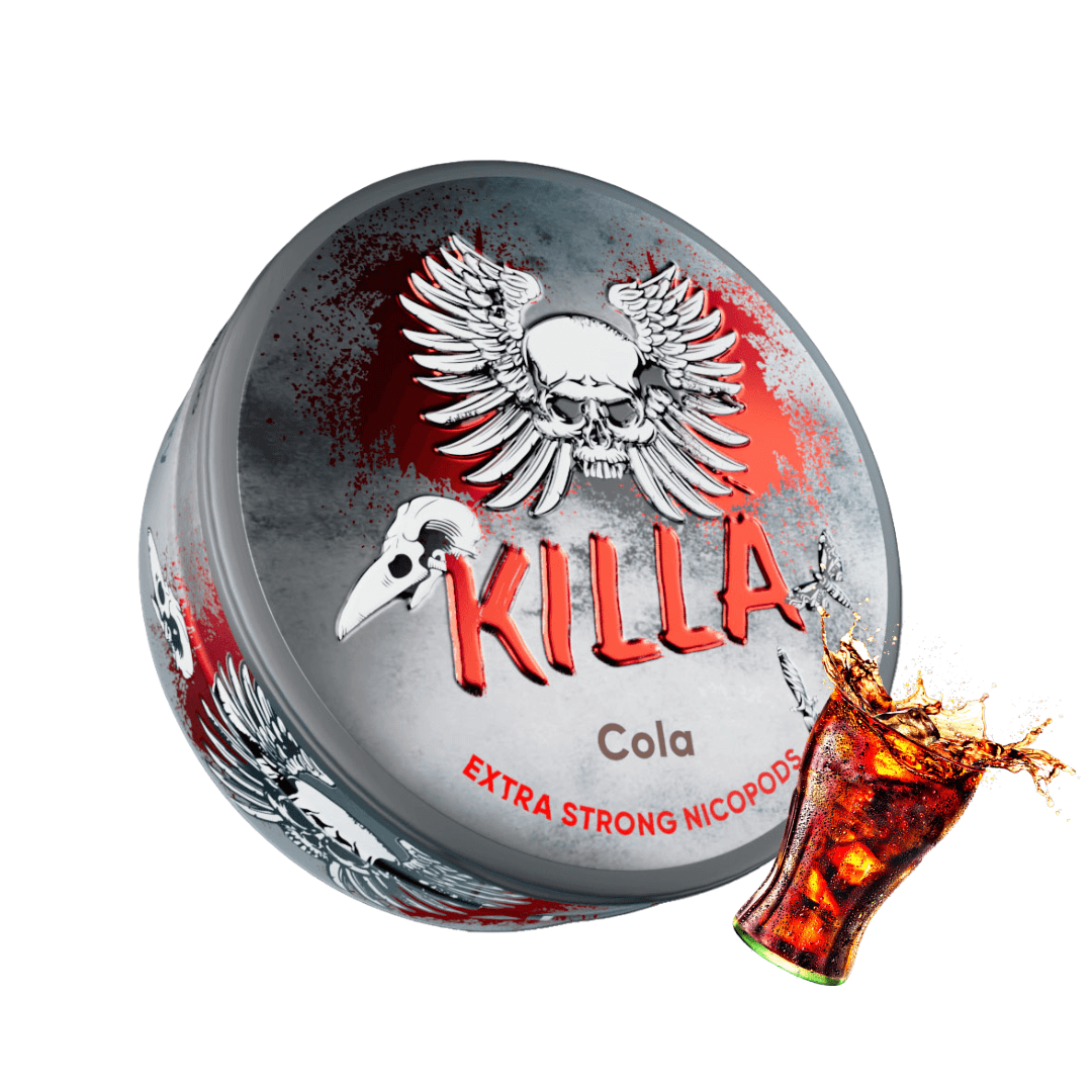 KILLA COLA Extra Strong Nicotine Pouches KILLA COLA Extra Strong Nicotine Pouches – nicotine pouches snus Casablanca Maroc