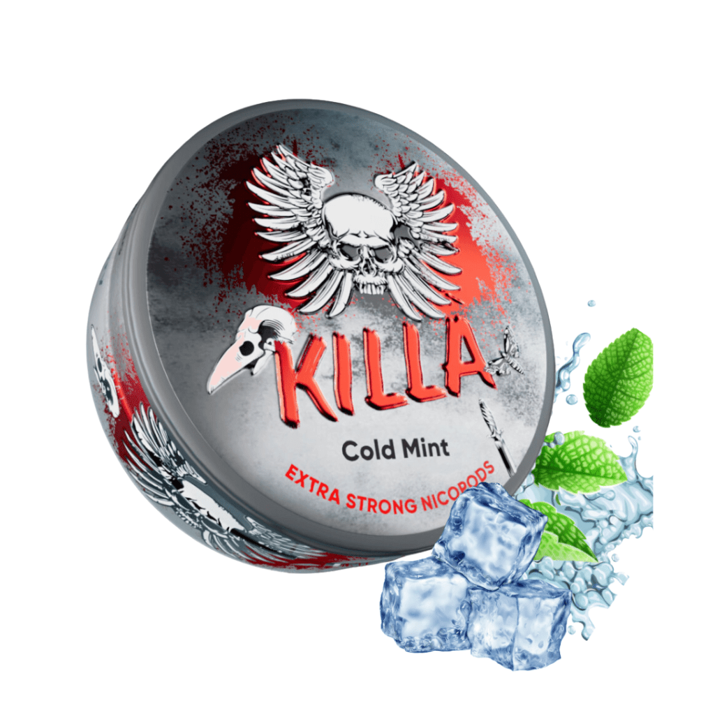 KILLA Cold Mint Nicotine Pouches(1) – nicotine pouches snus Casablanca Maroc
