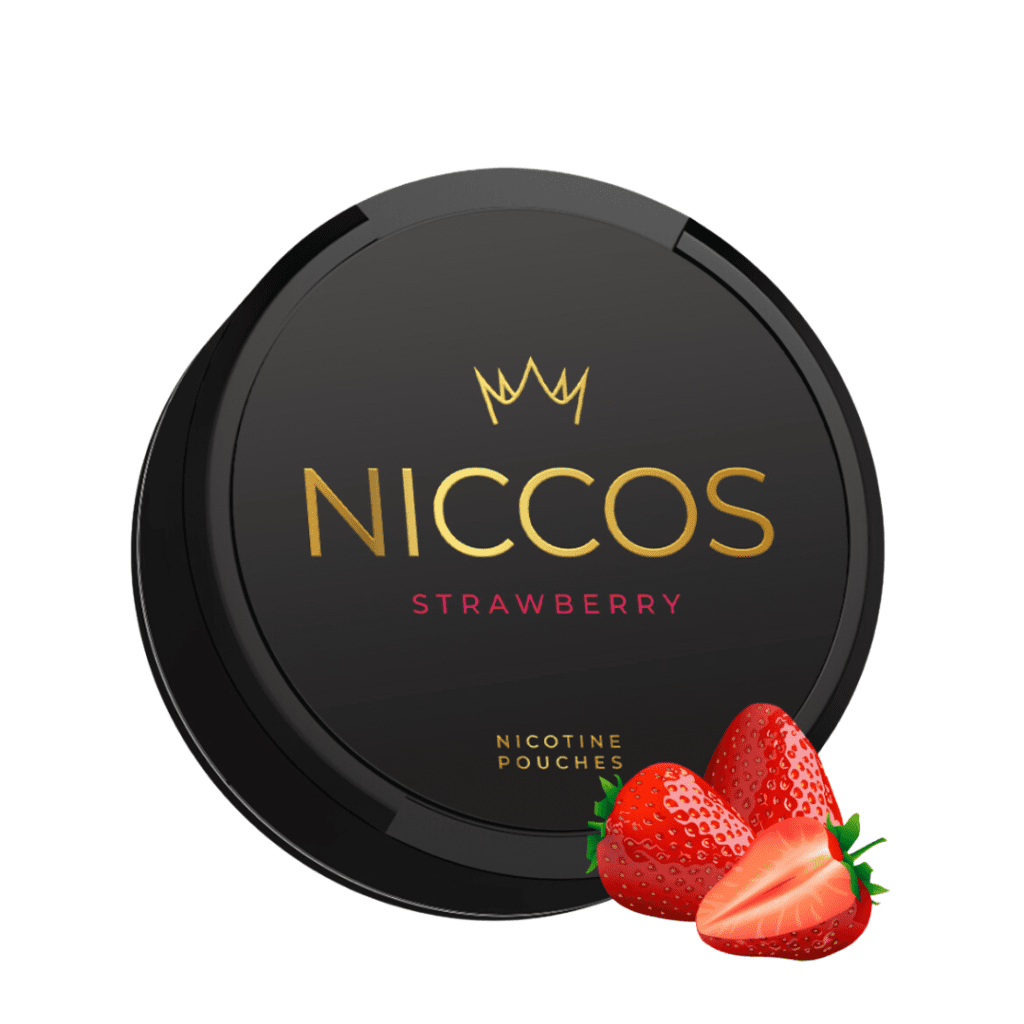 NICCOS Strawberry Nicotine Pouches – nicotine pouches snus Casablanca Maroc
