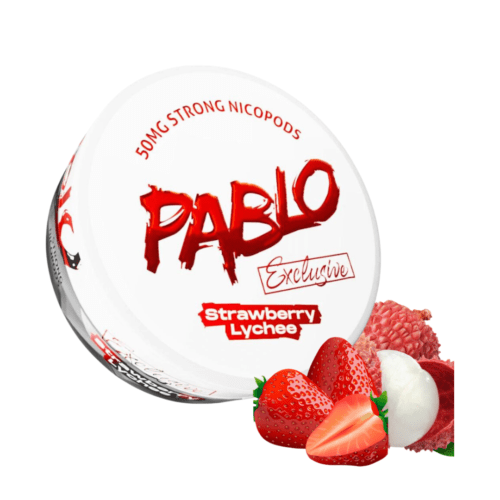 PABLO Exclusive Strawberry Lychee Nicotine Pouches – nicotine pouches snus Casablanca Maroc