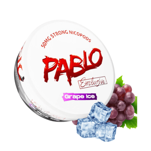 Pablo Exclusive Grape Ice Nicotine Pouches – nicotine pouches snus Casablanca Maroc