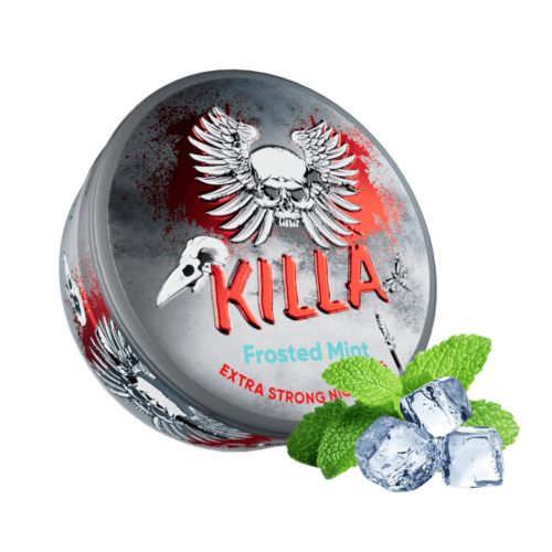 KILLA Frosted Mint Nicotine Pouches – nicotine pouches snus Casablanca Maroc