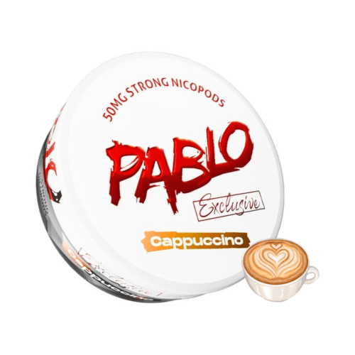 PABLO Exclusive Cappuccino Nicotine Pouches – nicotine pouches snus Casablanca Maroc