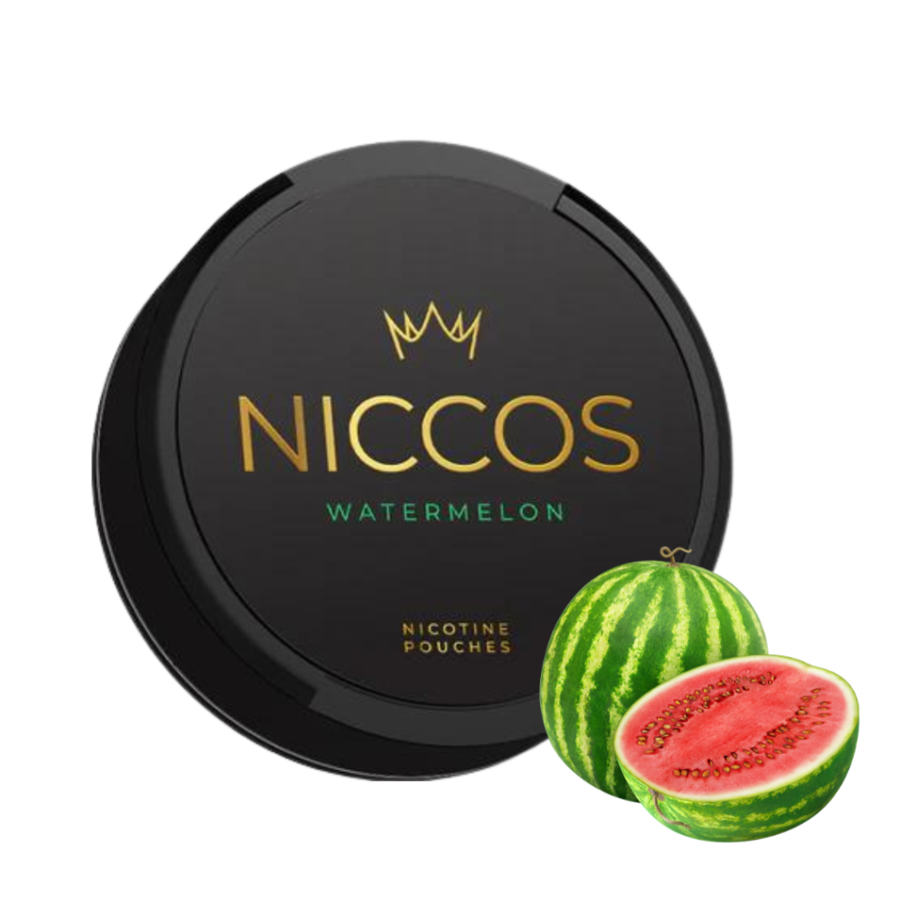 NICCOS Watermelon Nicotine Pouches – nicotine pouches snus Casablanca Maroc