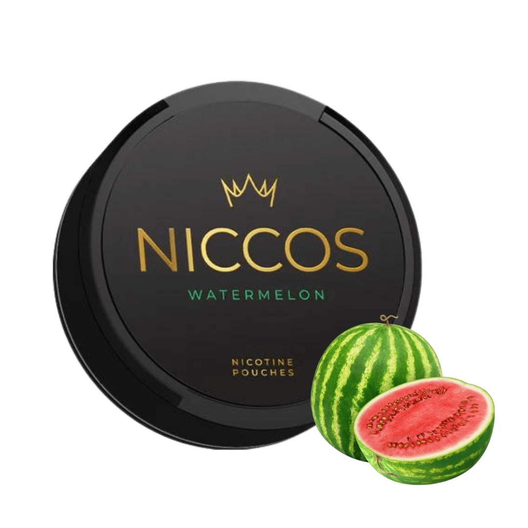 NICCOS Watermelon Nicotine Pouches NICCOS Watermelon Nicotine Pouches – nicotine pouches snus Casablanca Maroc
