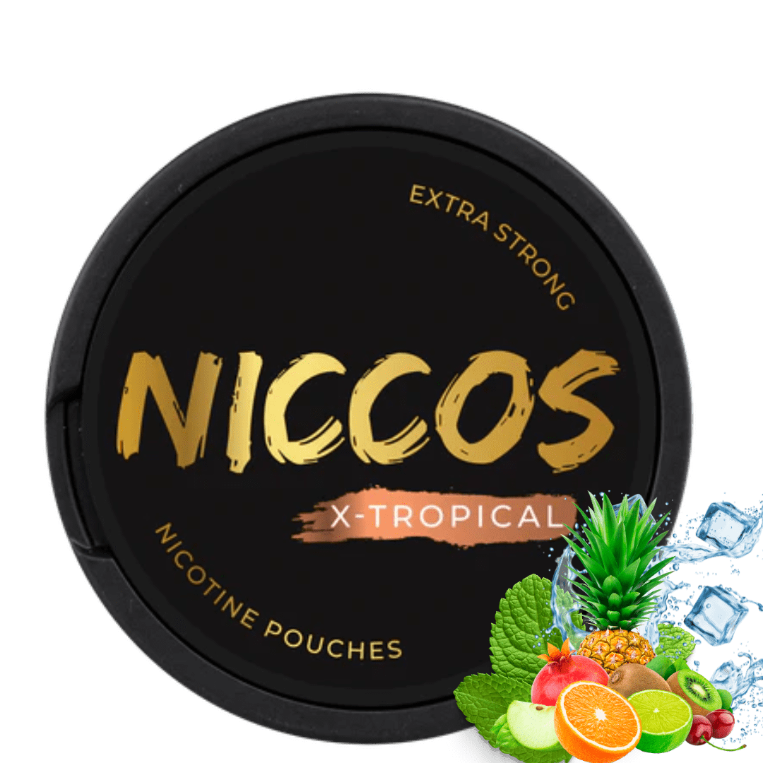 NICCOS X- Tropical Nicotine Pouches NICCOS X- Tropical Nicotine Pouches – nicotine pouches snus Casablanca Maroc