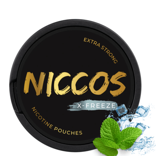 NICCOS X-FREEZE Nicotine Pouches(1) – nicotine pouches snus Casablanca Maroc
