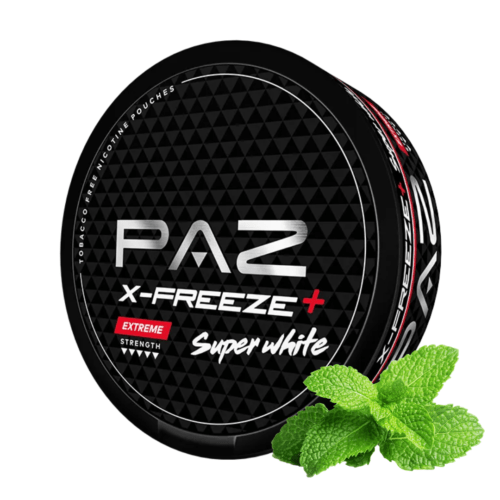 PAZ X-Freeze + Nicotine Pouches – nicotine pouches snus Casablanca Maroc