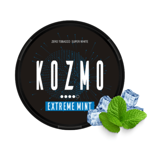 Kozmo Extreme Mint Nicotine Pouches – nicotine pouches snus Casablanca Maroc