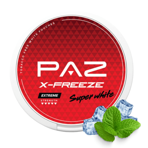 PAZ X-Freeze Extreme Nicotine Pouches – nicotine pouches snus Casablanca Maroc