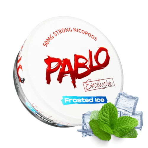 PABLO Exclusive Frosted Ice Nicotine Pouches – nicotine pouches snus Casablanca Maroc