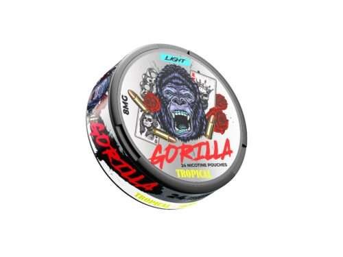 Gorilla light tropical – nicotine pouches snus Casablanca Maroc