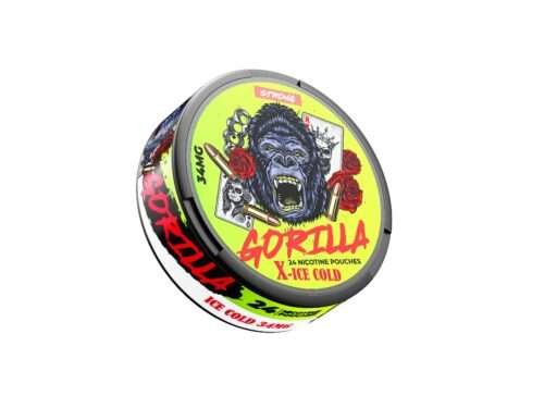 Gorilla strong x-ice cold – nicotine pouches snus Casablanca Maroc
