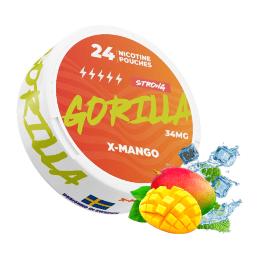 Gorilla strong x-mango – nicotine pouches snus Casablanca Maroc