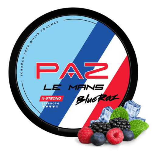 PAZ Le Mans X-Strong 16mg Nicotine Pouches – nicotine pouches snus Casablanca Maroc