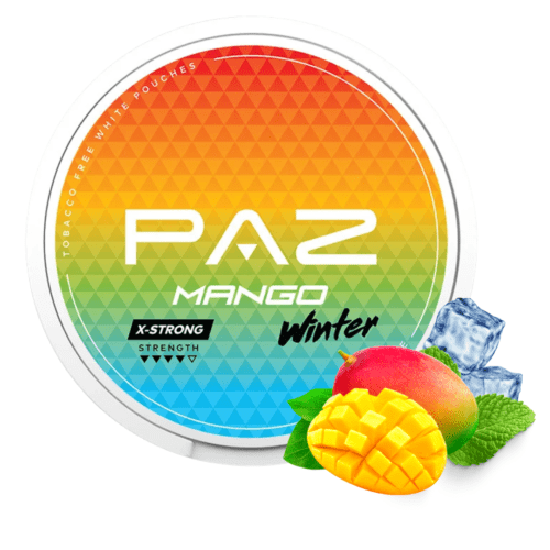 PAZ Mango Winter X-Strong 16mg Nicotine Pouches – nicotine pouches snus Casablanca Maroc