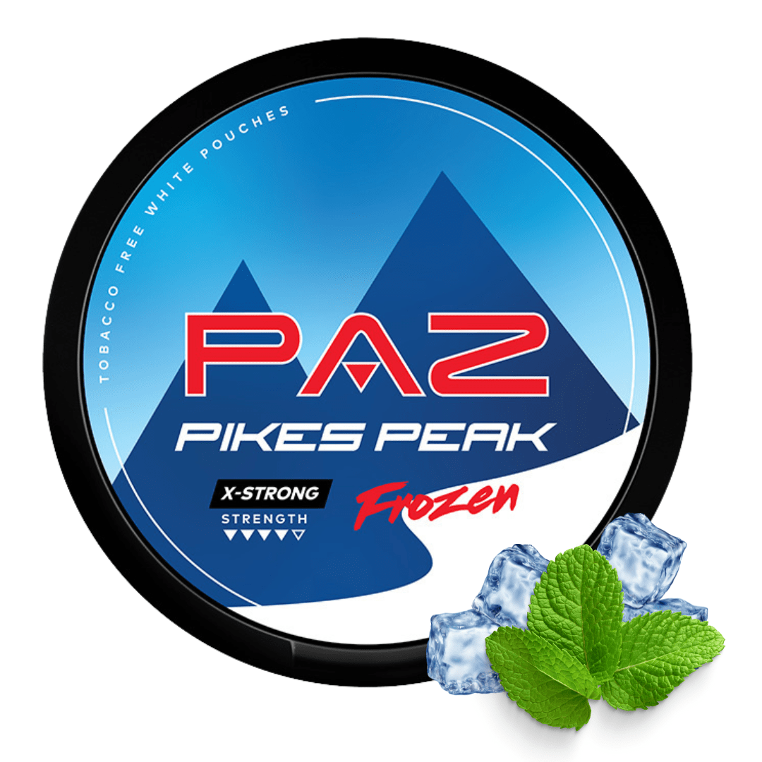 PAZ Pikes Peak X-Strong 16mg Nicotine Pouches PAZ Pikes Peak X-Strong 16mg Nicotine Pouches – nicotine pouches snus Casablanca Maroc