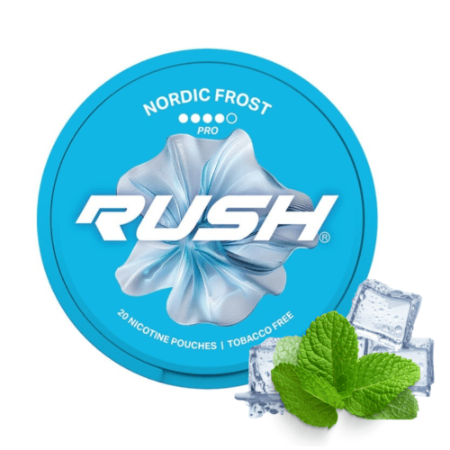 RUSH Pro Nordict Frost Nicotine Pouches – nicotine pouches snus Casablanca Maroc