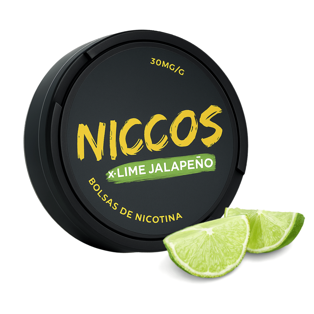 NICCOS X-Lime Jalapeño Nicotine Pouches NICCOS X-Lime Jalapeño Nicotine Pouches – nicotine pouches snus Casablanca Maroc