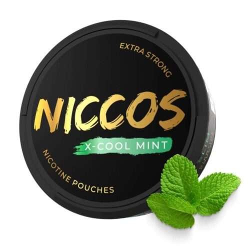 NICCOS X-Cool Mint Nicotine Pouches – nicotine pouches snus Casablanca Maroc