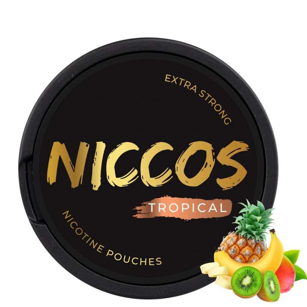 NICCOS Tropical Nicotine Pouches(1) – nicotine pouches snus Casablanca Maroc